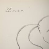 Henri Matisse: Young Girl with a Wry Smile, signed lithograph