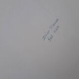 Decorative earthenware plate