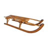 Old wooden toboggan 100 cm