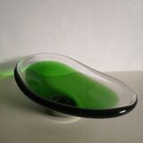 Set of 2 empty pocket glass cups air afrique vintage