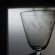 Set of 10 glasses of wine, 50s