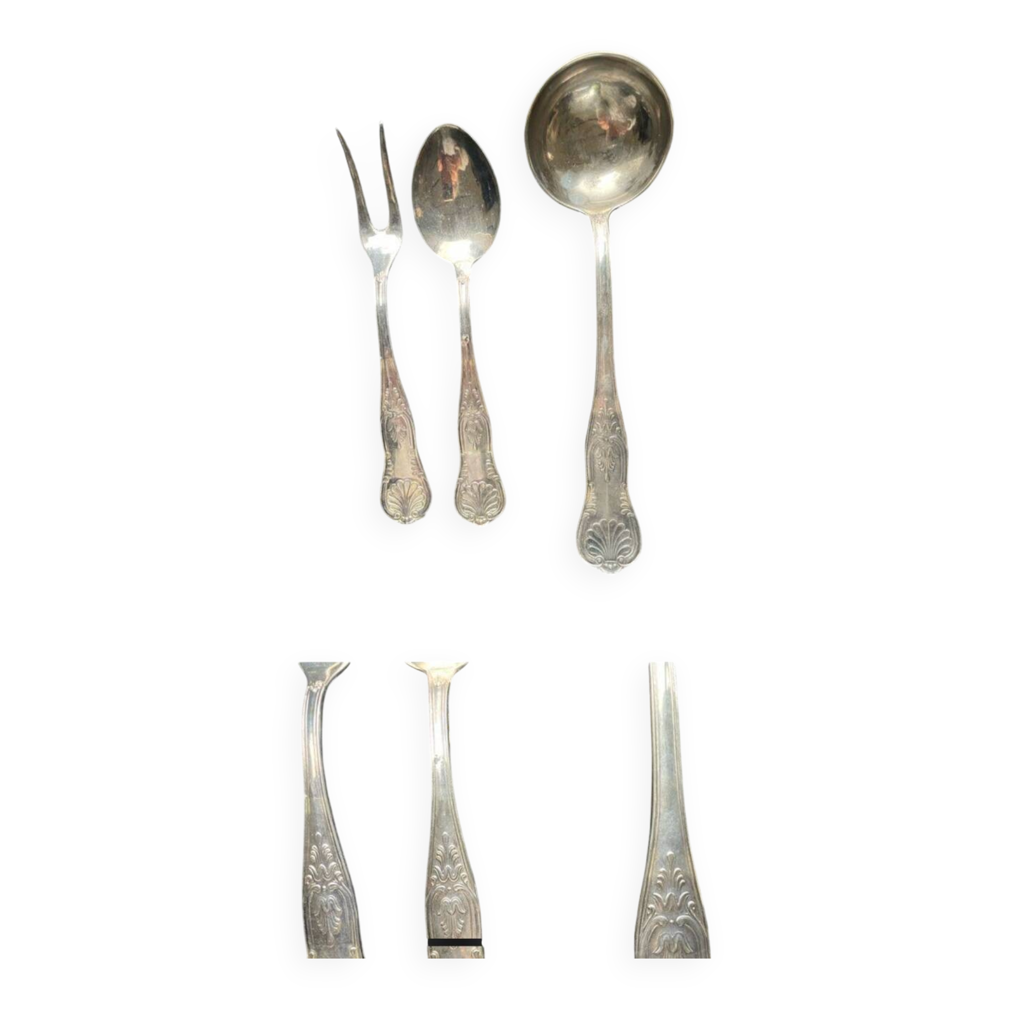 2-piece salad ladle and serving set