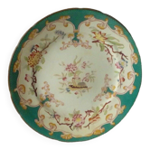 Assiette en faience de sarreguemines decor minton modele n° 248 8