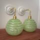 Pair of Art Deco wall lights