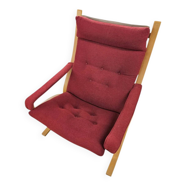 Fauteuil Siesta d'Ingmar Relling pour Westnofa / élégance norvégienne vintage — Beyit