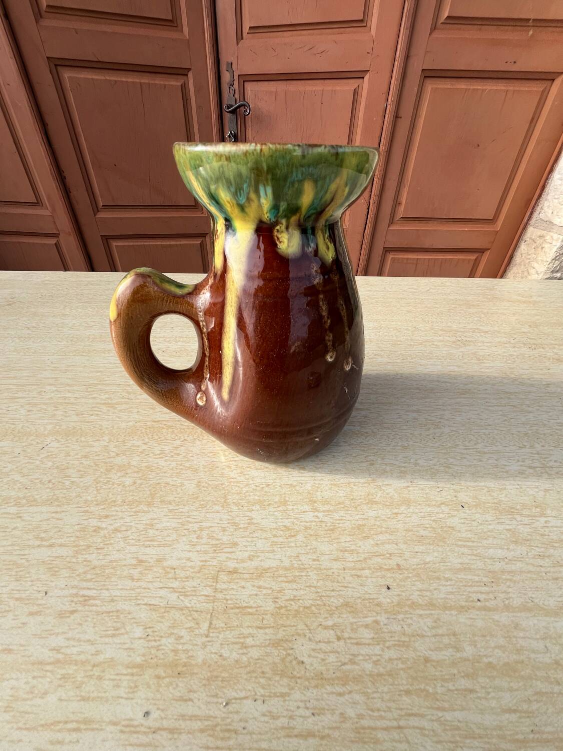 Vintage ceramic pitcher