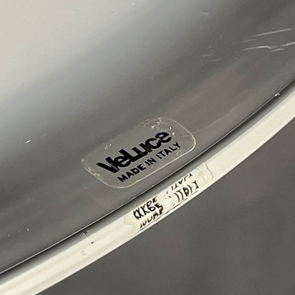 Mid-century pink Murano glass pendant by Veluce, Italy, 1970s