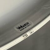 Mid-century pink Murano glass pendant by Veluce, Italy, 1970s