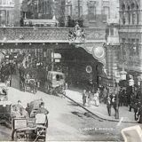 Photography London pressed under glass and cardboard - End 19th