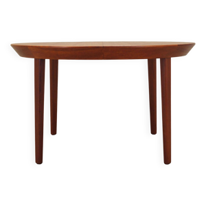 Table ronde en teck, - design