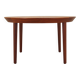 Round teak table, Danish design, 1960s, manufacturer: Gudme Møbelfabrik, de