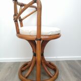 Bamboo throne chair