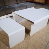 Italian Modular Space Age Design Sofa Set Chairs, Couch & Tables 1970s