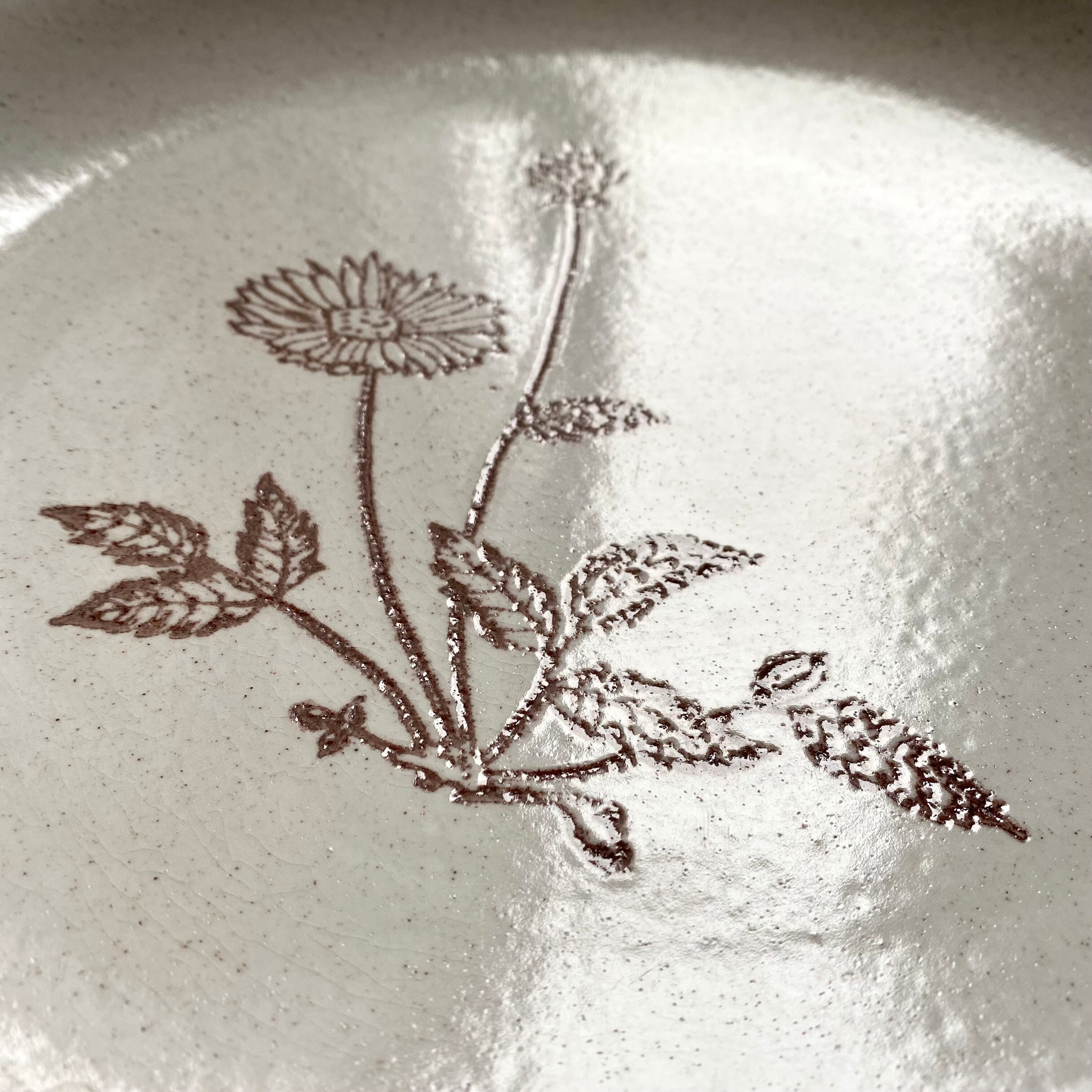 70s stoneware dishes