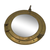 Brass window mirror