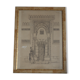 Cairo pencil illustration A Beaumont