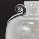 Seguso Vetri d’Arte Vase Pulegoso à bulles avec poignées, Murano, Italie 1950s