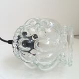 Bubbled glass suspension