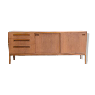 Danish teak sideboard * Sliding doors * 183 cm