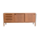 Danish teak sideboard * Sliding doors * 183 cm