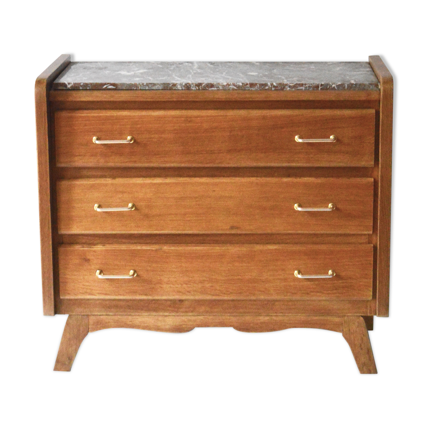 Commode en placage chêne