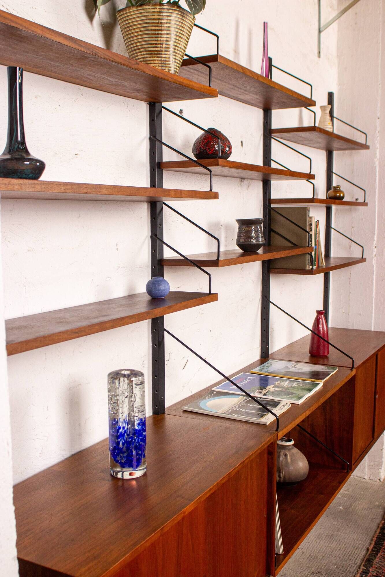 Poul Cadovius Shelving System Cado Royal Vintage Teak 60s
