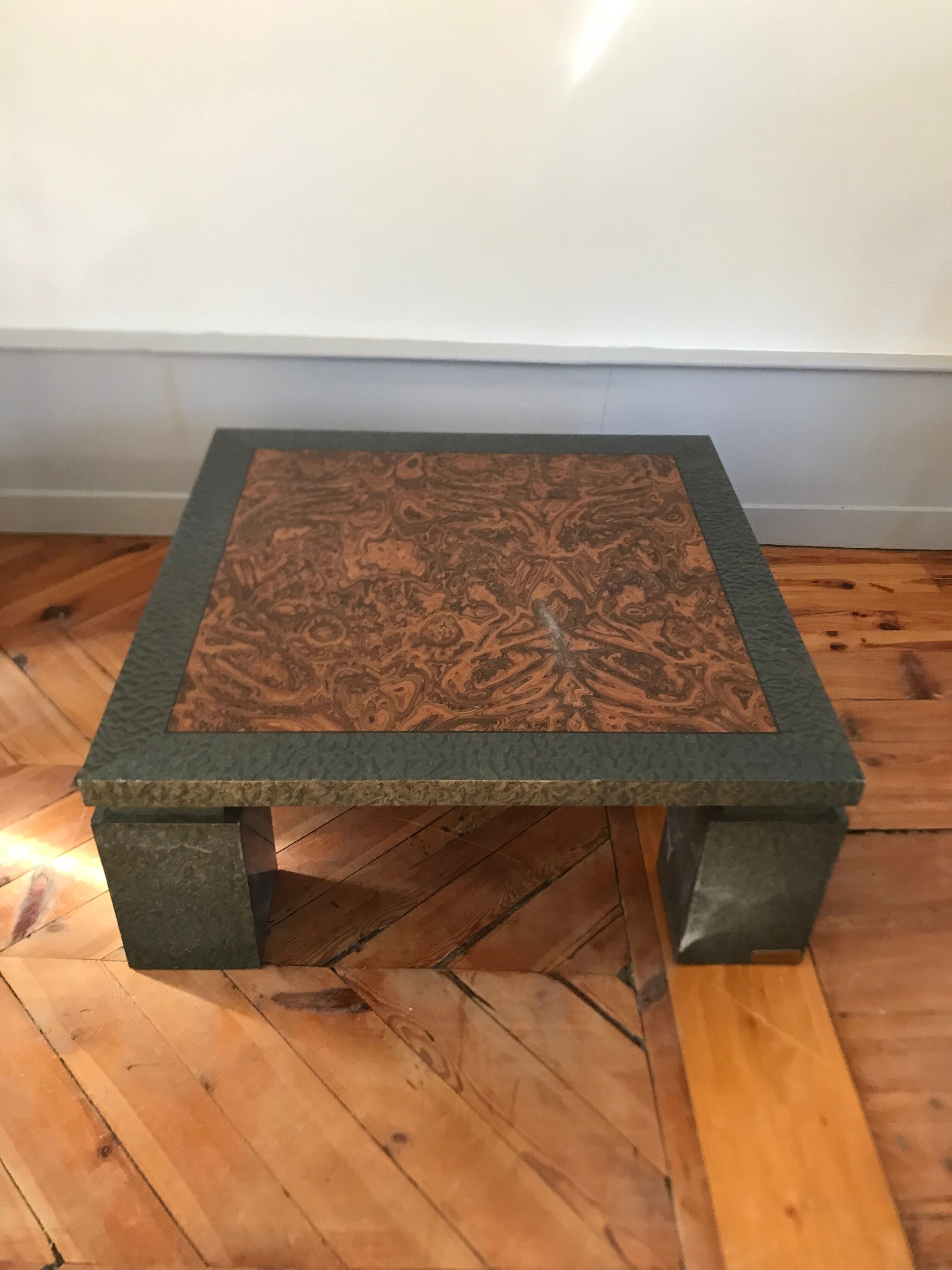 Coffee table Jean Charles Liviani 1980