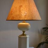 Le Dauphin lamp with cork lampshade
