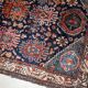 Handmade antique Persian Malayer rug 4.1' x 6.3' (125cm x 192cm) 1910s - 1B741