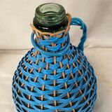 Demijohn scoubidou blue