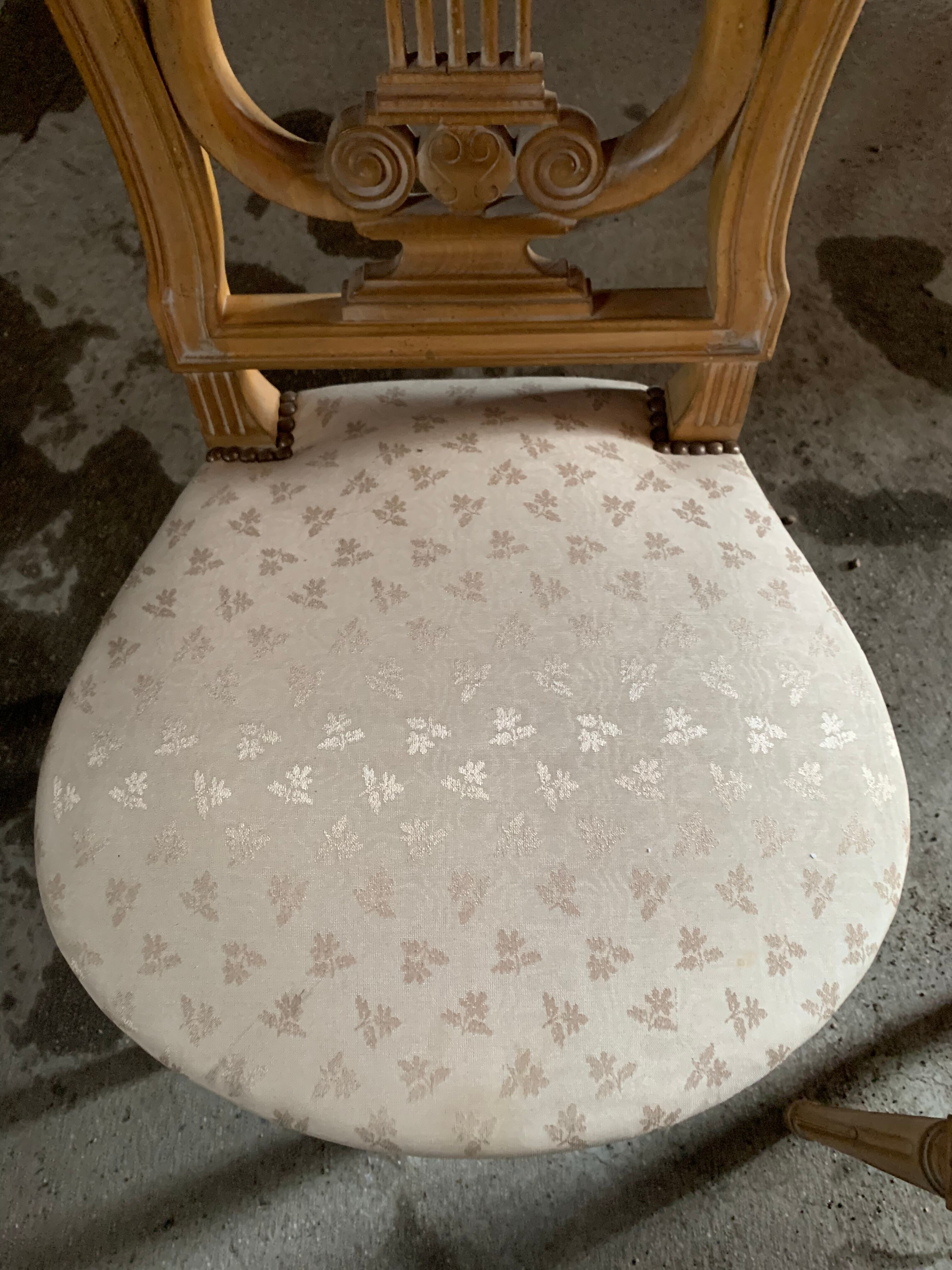 Pair of Louis XVI chairs