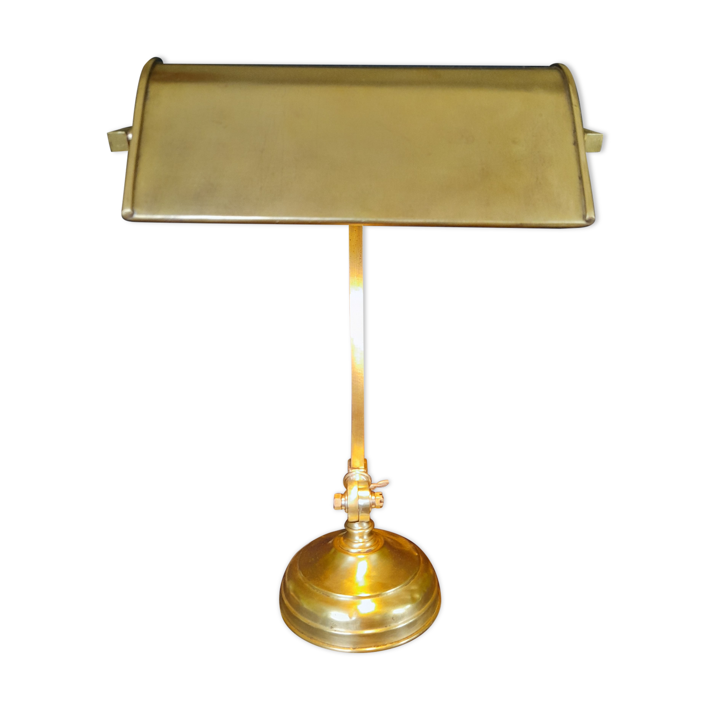 brass desk lamp