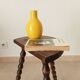 Tabouret tripode vintage en bois tourné