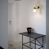 Diabolo glass wall lamp 1950