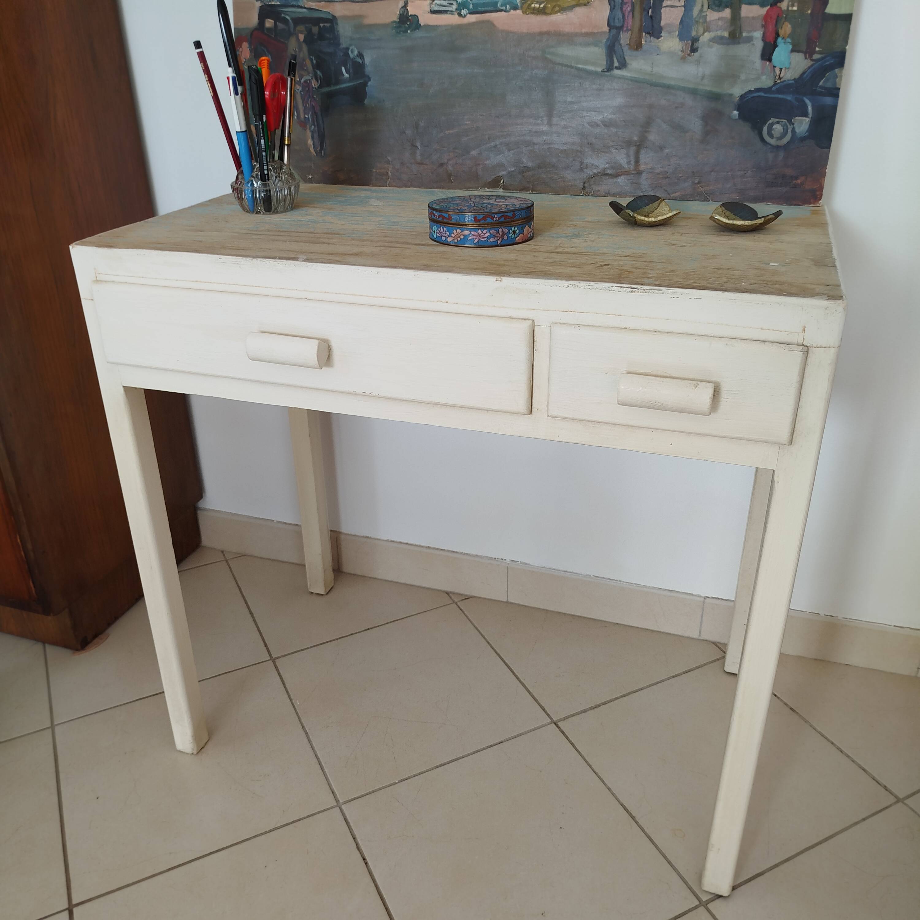 Children's desk / console from the 50s