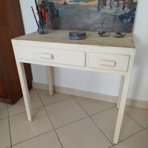 Bureau d'enfant / console années 50