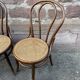 Suite of 4 chairs bistrot Fischel Nr 18 bentwood