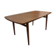 Vintage 1960s teak Scandinavian extendable table