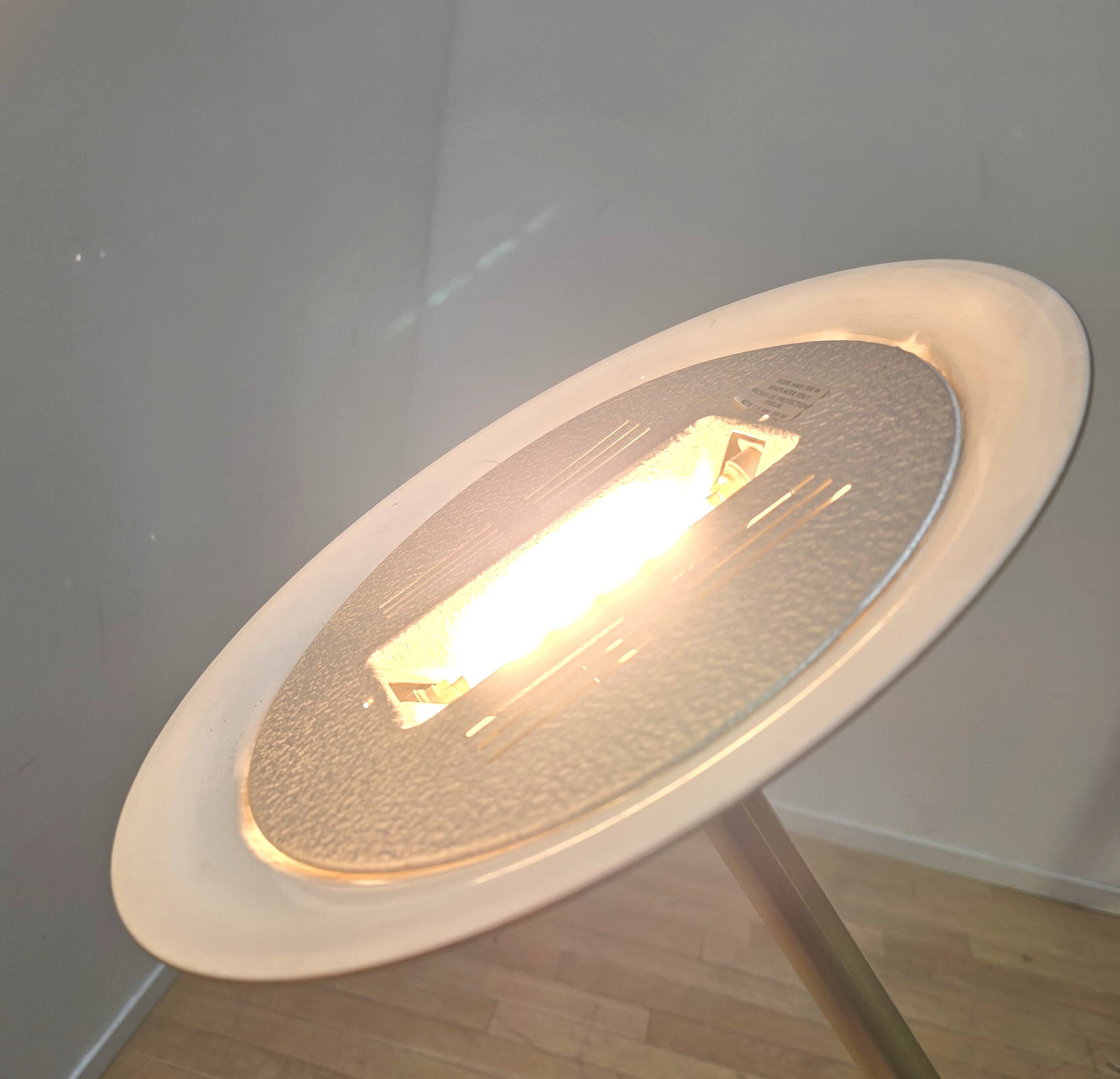 Vintage brass floor lamp