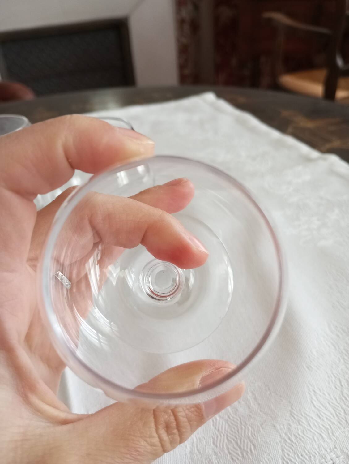 6 mini Cognac glasses
