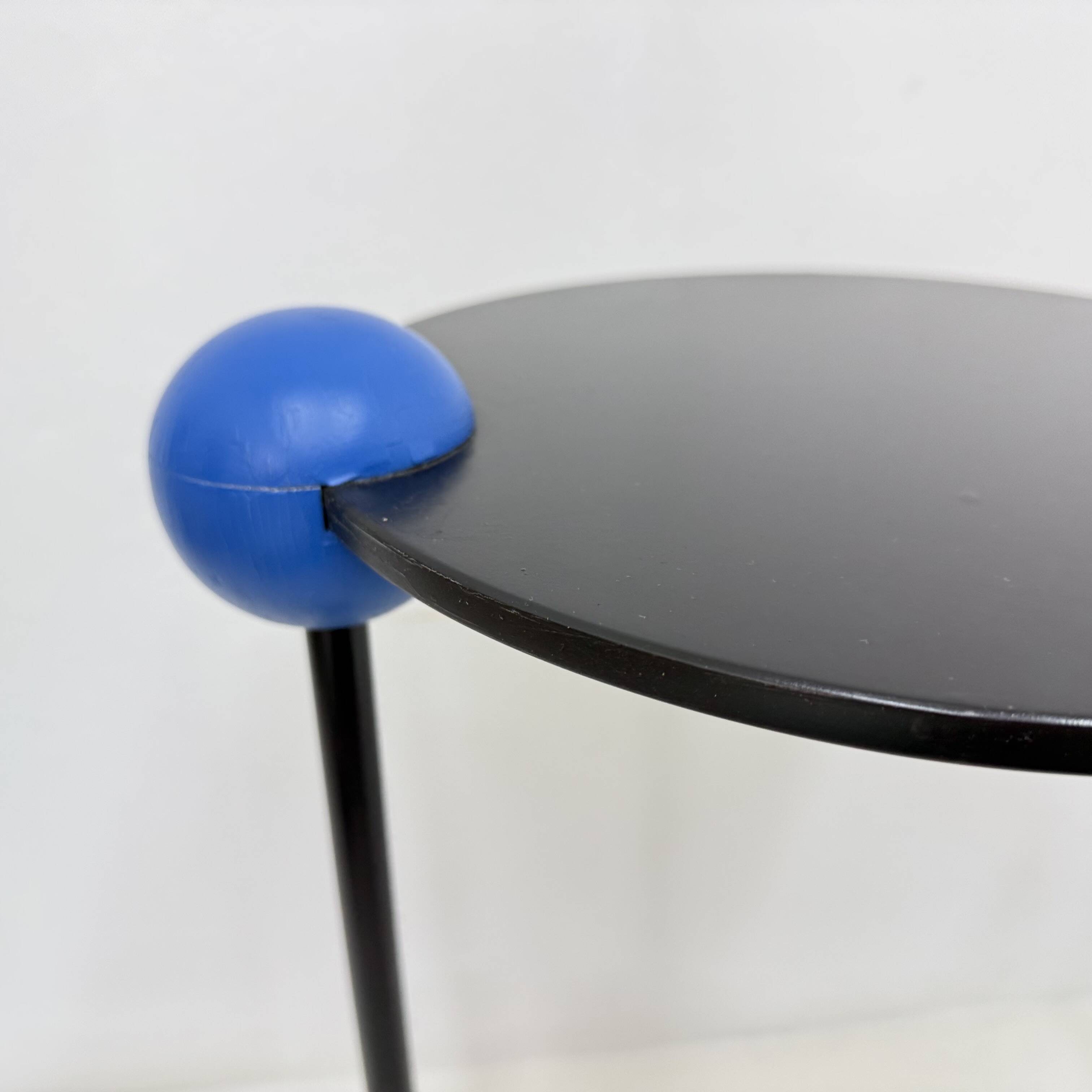 Pair of side table Edward Geluk for Arco – 1980’s ‘Piccolo’ postmodern Memp