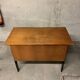 Vintage Look Wooden Desk Retro Design 1950 1960