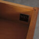 Vintage Teakholz Wandkonsole mit Spiegel Flur Kommode WKS design