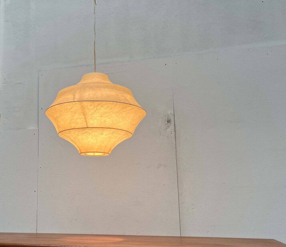 Mid-Century Modern Suspension Cocoon by Friedel Wauer for Goldkant Leuchten, Germany, 1960s