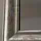 Louis Philipe silver mirror - Large vintage mirror. 71x114cm