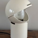 Set of two Vintage 'Pac-Man' Asteroidi Siberin Caronno table lamp Italy 70's design