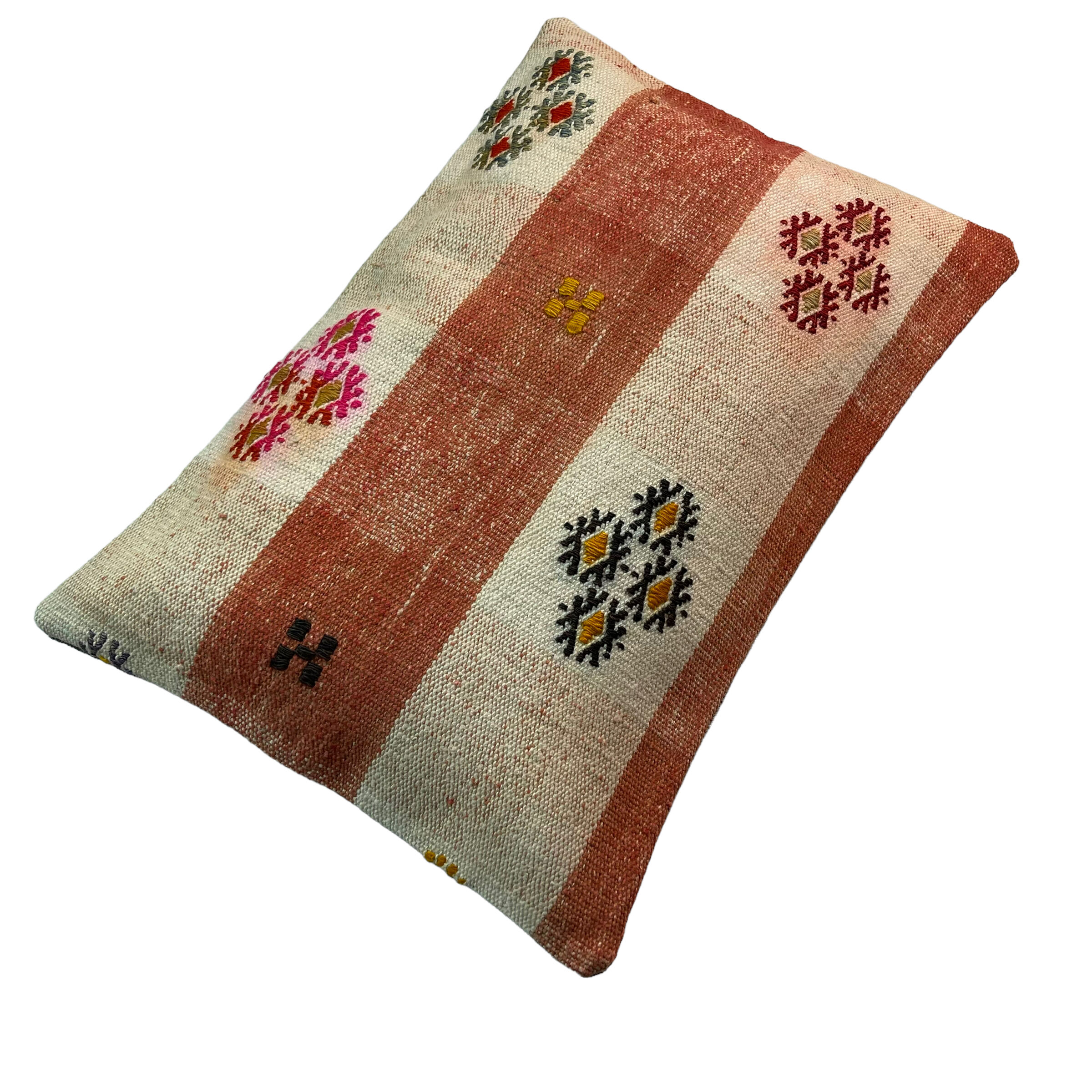 Vintage turkish handmade cushion cover , 30 x 50 cm