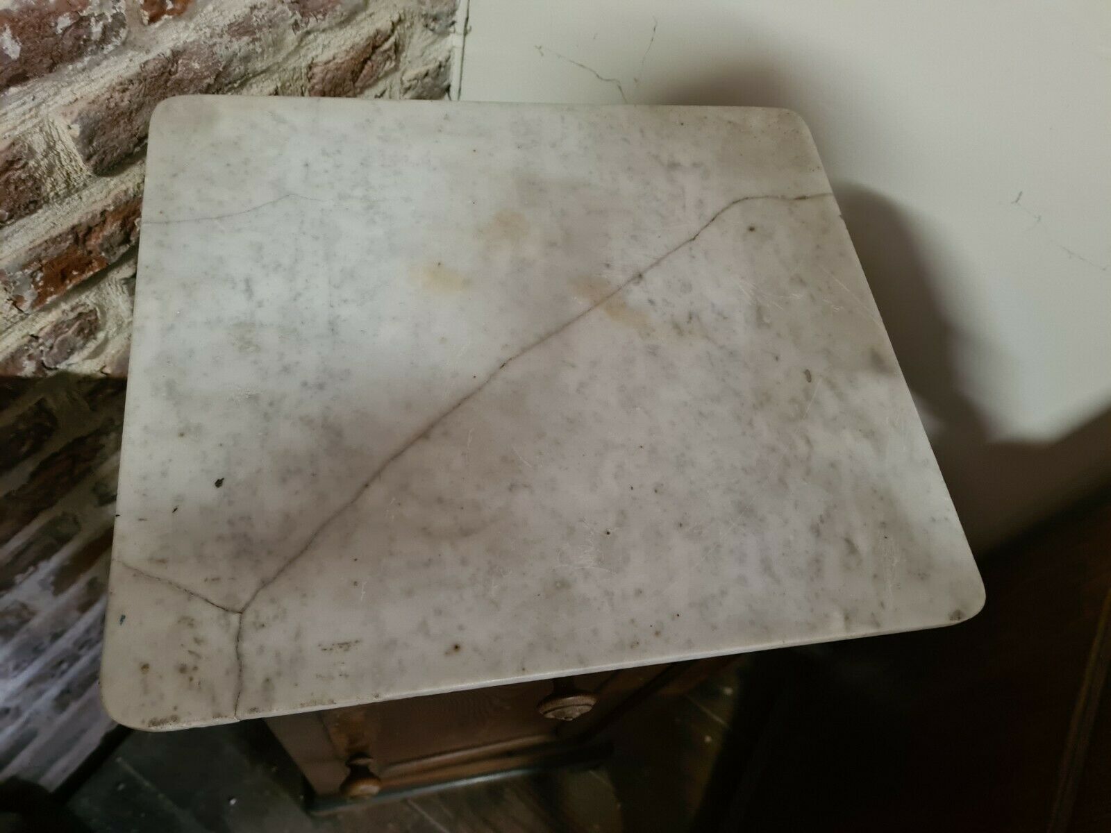 Pitchpin bedside table