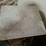 Pitchpin bedside table