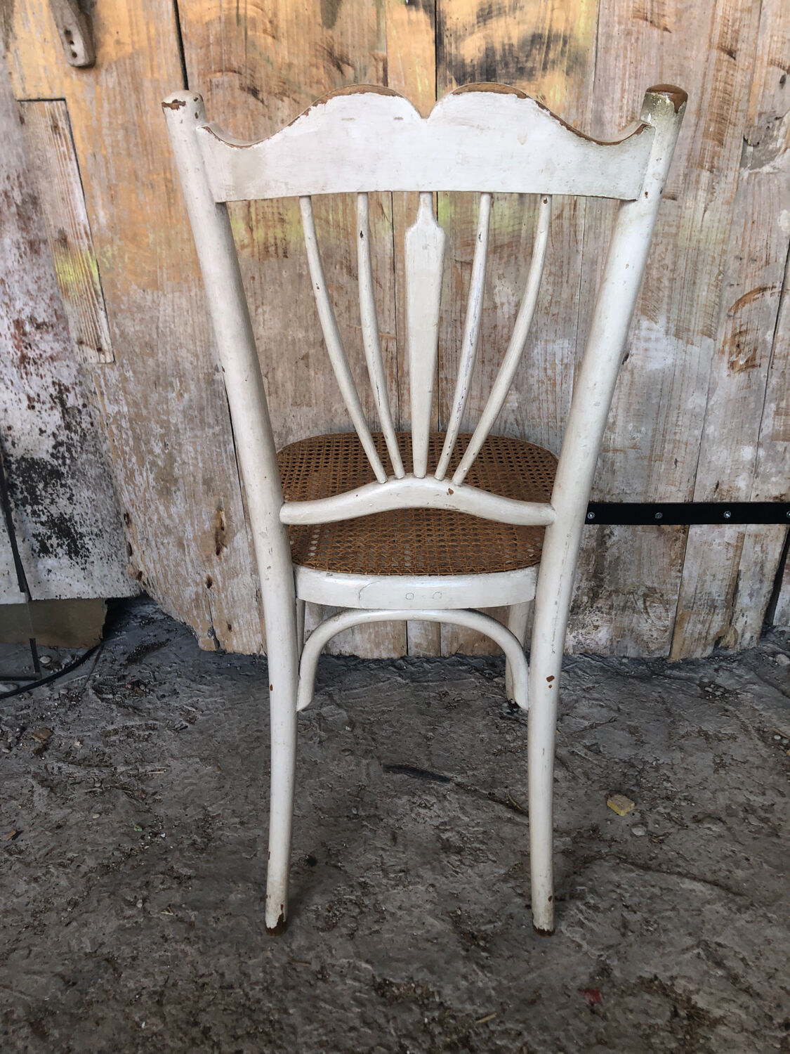 Vintage Fishel bistro chair